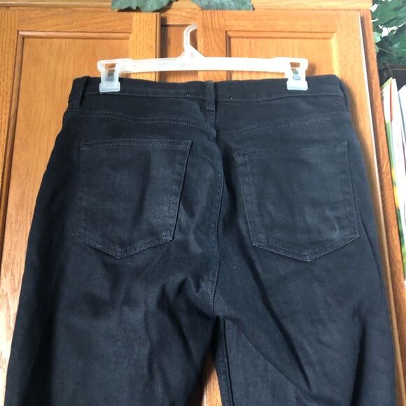 Everlane Classic High Rise Straight Ankle Jeans Frayed Hem - 29 - Picture 8 of 12